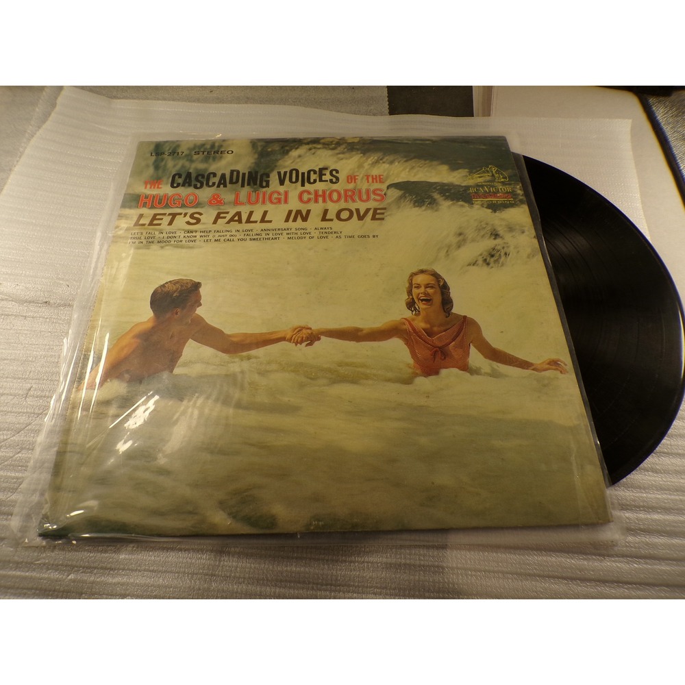 Hugo & Luigi Chorus Let's Fall In Love LP LSP-2717 RCA Victor Dynagroove Stereo